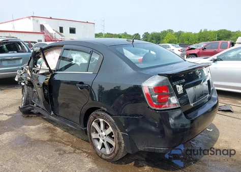 2012 Nissan Sentra 2.0/2.0S/Sr/2.0Sl из США, поврежденный, VIN 3N1AB6AP7CL735517